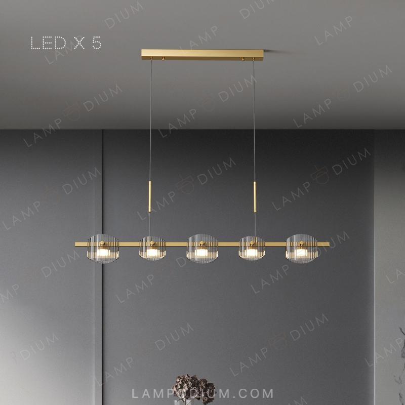 Linear, row luminaire NICOLETTA D LONG