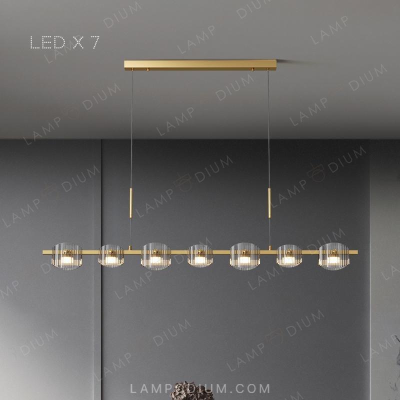 Linear, row luminaire NICOLETTA D LONG