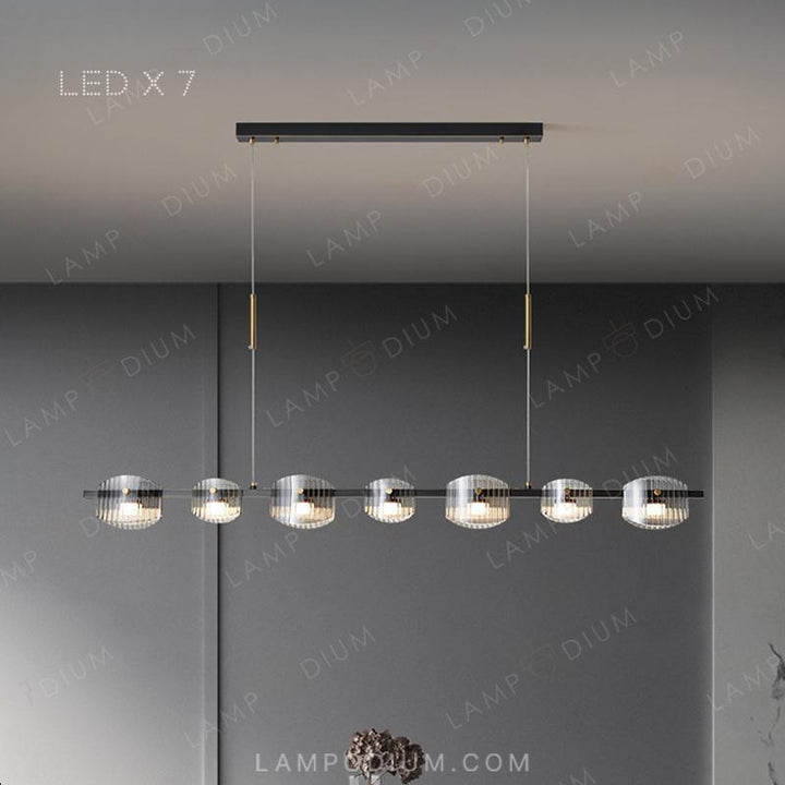 Linear, row luminaire NICOLETTA D LONG