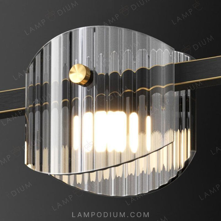 Linear, row luminaire NICOLETTA D LONG