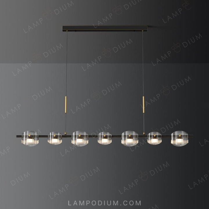 Linear, row luminaire NICOLETTA D LONG