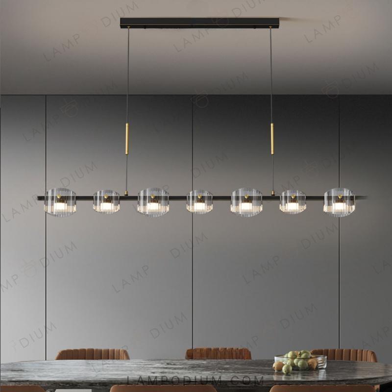 Linear, row luminaire NICOLETTA D LONG