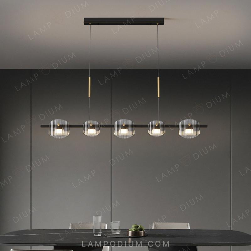 Linear, row luminaire NICOLETTA D LONG