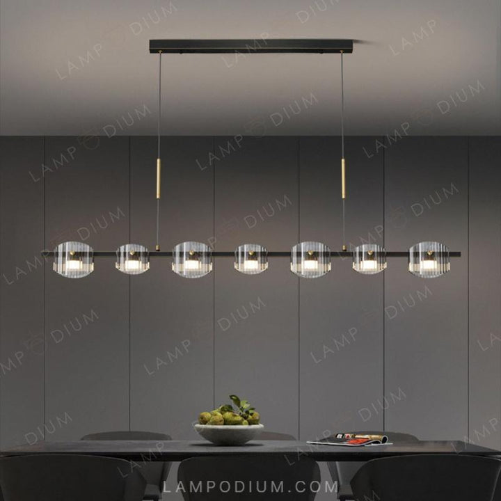 Linear, row luminaire NICOLETTA D LONG