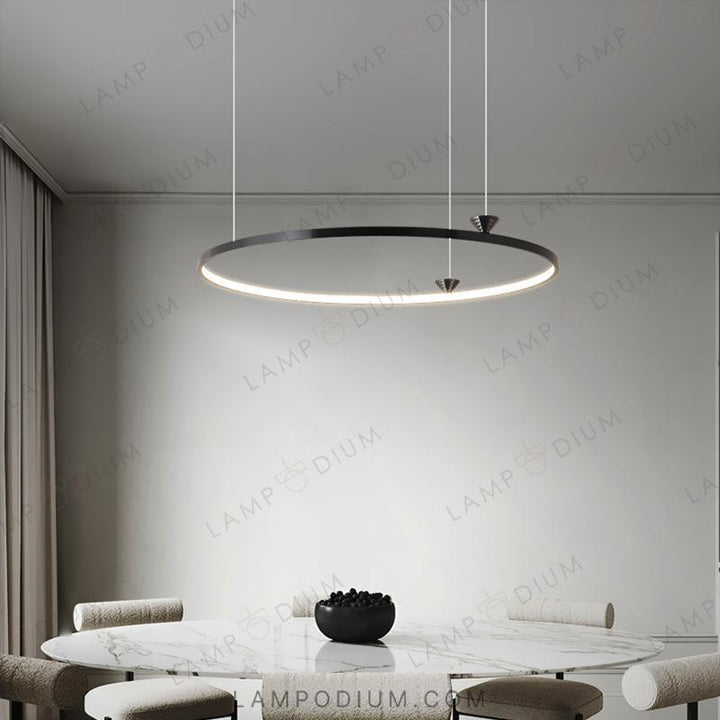 Circular chandeliers and light fixtures NORDEN B