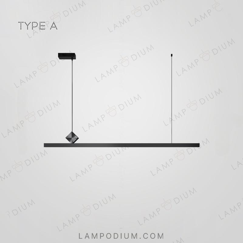 Linear, row luminaire NORMA