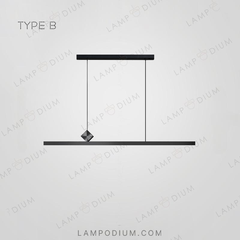 Linear, row luminaire NORMA