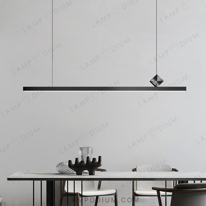 Linear, row luminaire NORMA