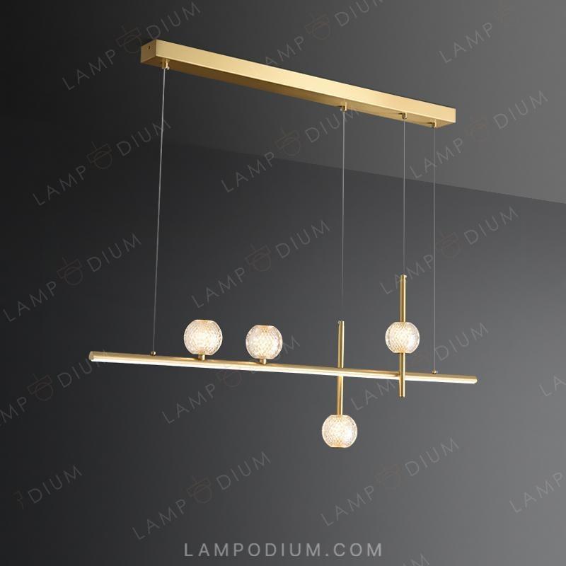 Linear, row luminaire NORTON