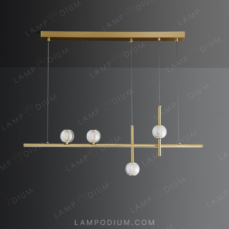 Linear, row luminaire NORTON