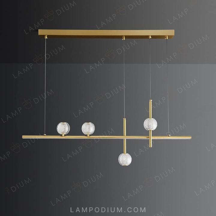 Linear, row luminaire NORTON