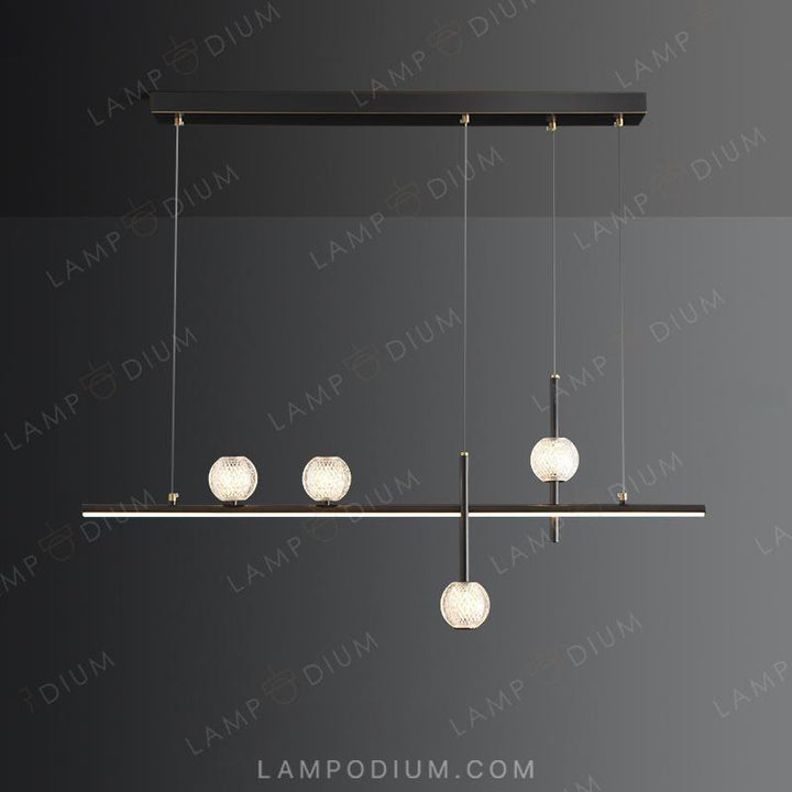 Linear, row luminaire NORTON