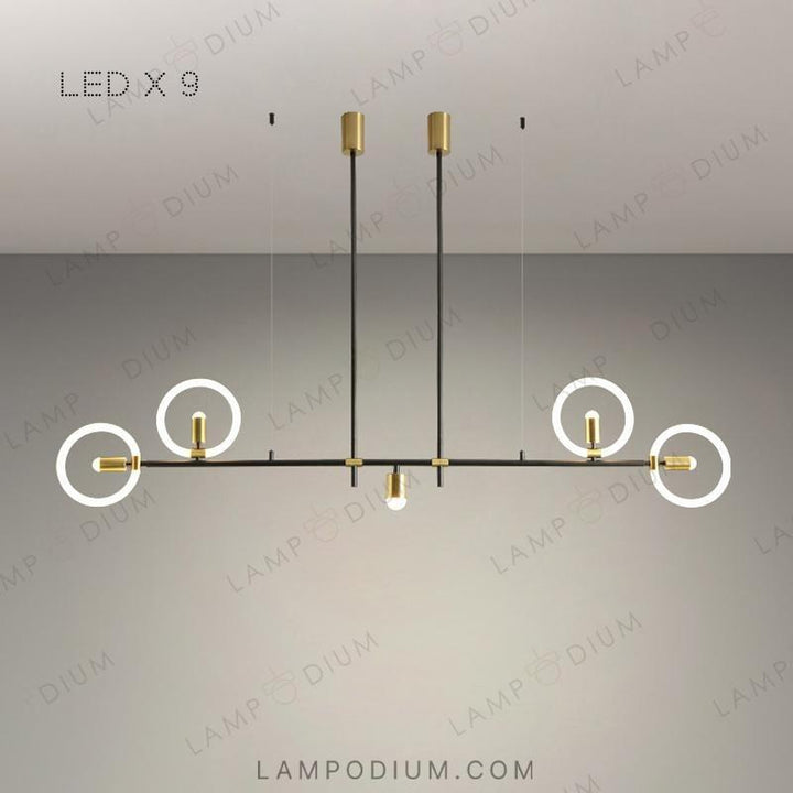 Recessed, linear luminaire NORVID