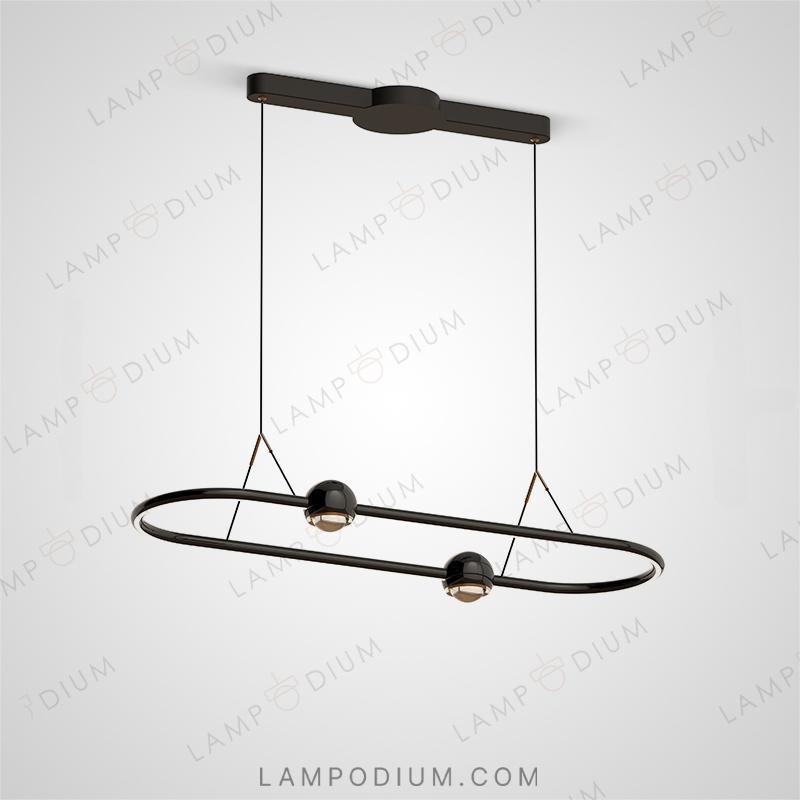 Strip, row luminaire OCTAVIUS LONG