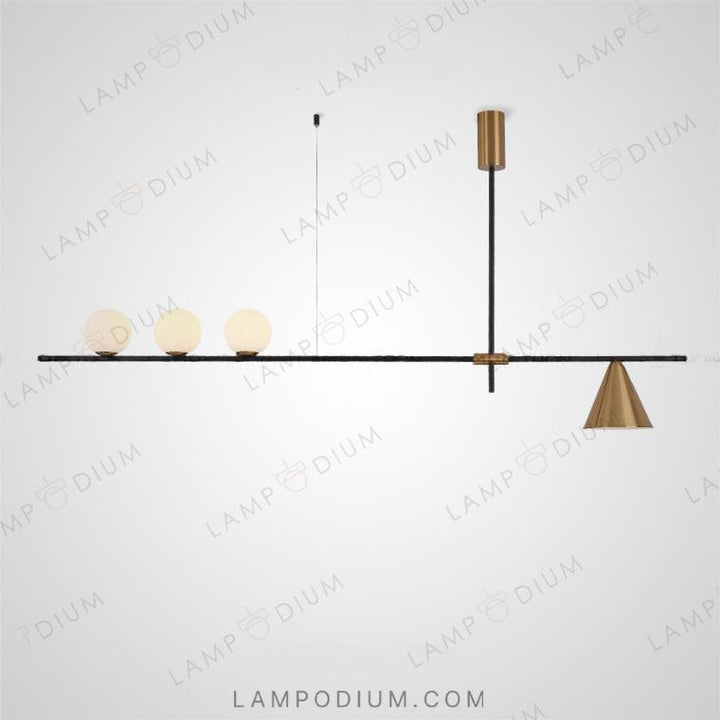 Linear, row luminaire ODDS