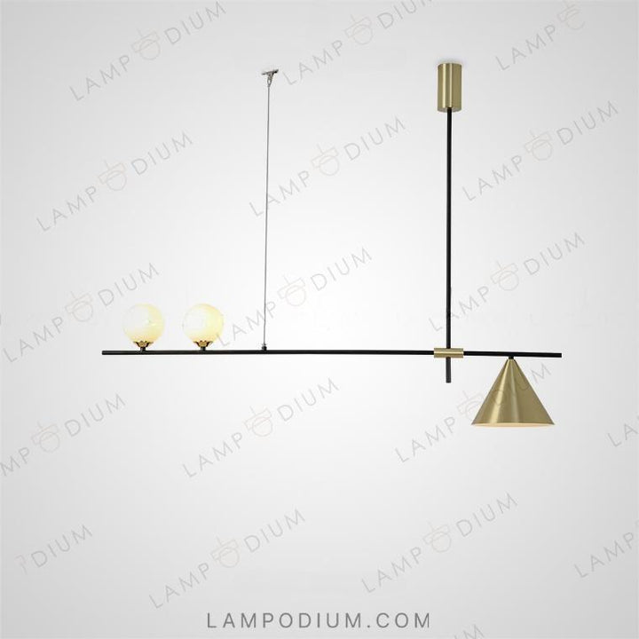 Linear, row luminaire ODDS