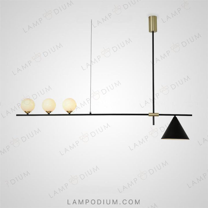 Linear, row luminaire ODDS