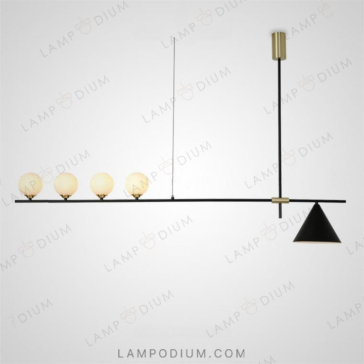 Linear, row luminaire ODDS