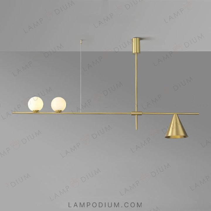 Linear, row luminaire ODDS