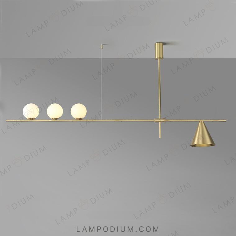 Linear, row luminaire ODDS