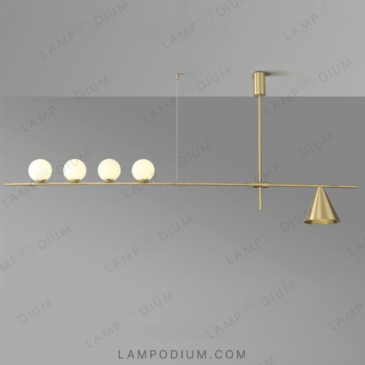 Linear, row luminaire ODDS