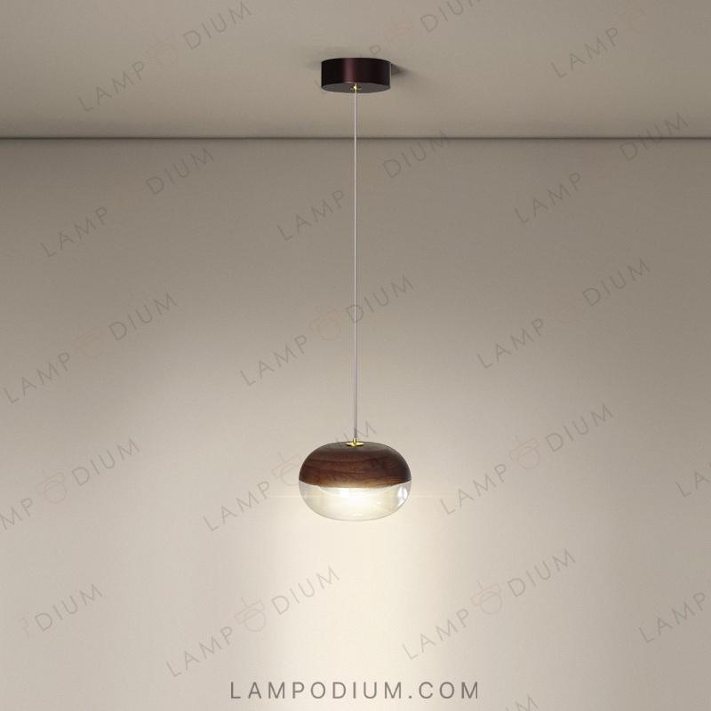 Suspended luminaire ODVEIG