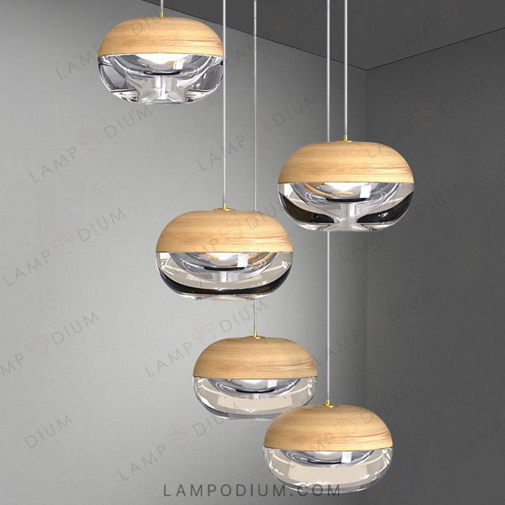 Suspended luminaire ODVEIG