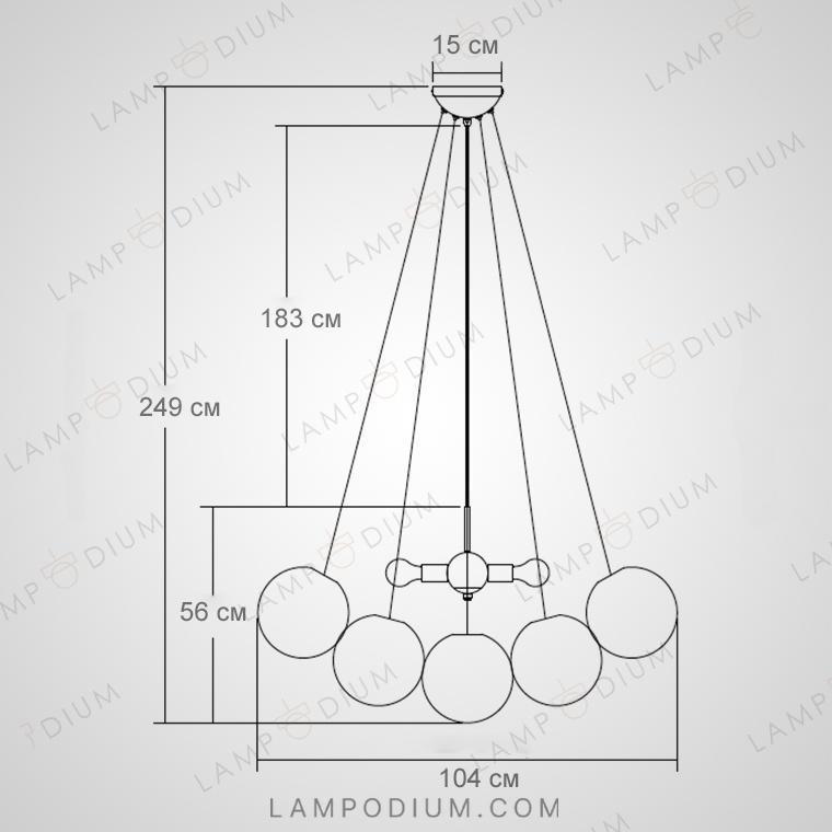 Chandelier OGDEN