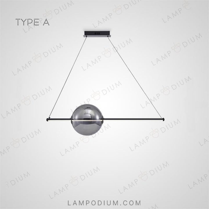 Linear, row luminaire OLAFUR