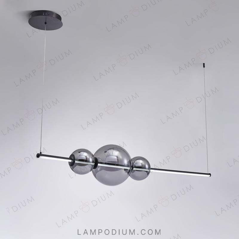 Linear, row luminaire OLAFUR