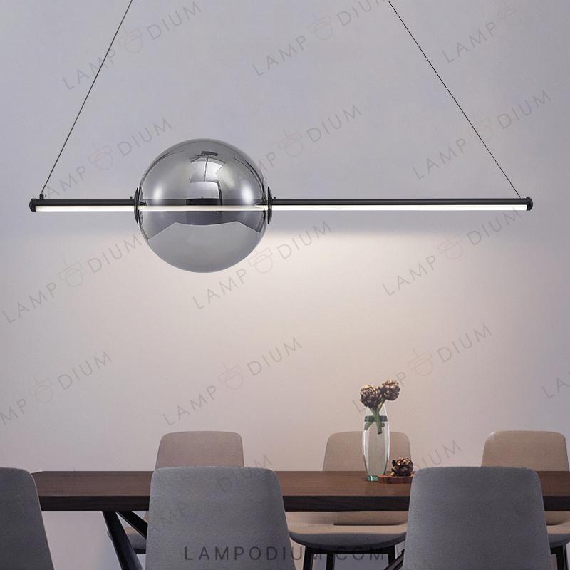 Linear, row luminaire OLAFUR