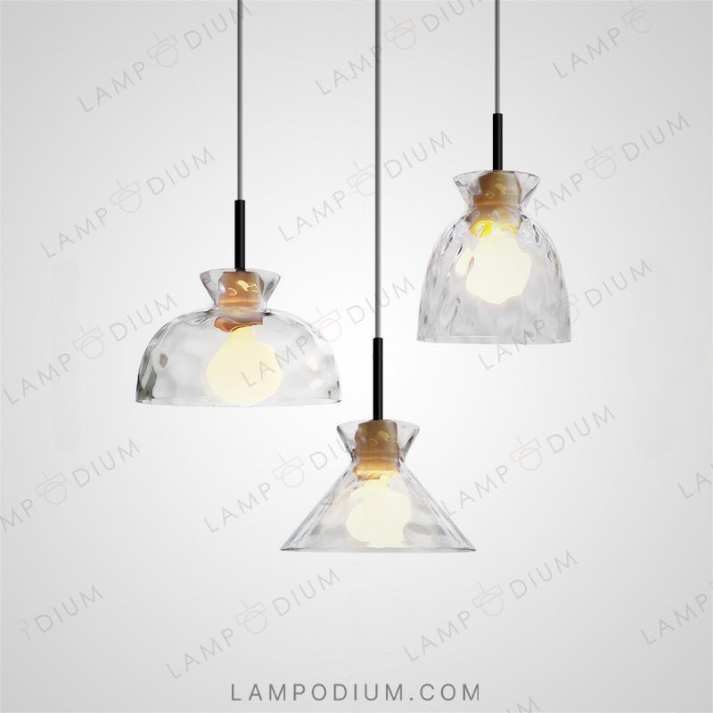 Hanging lamp OMG GLASS