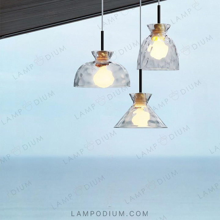 Hanging lamp OMG GLASS