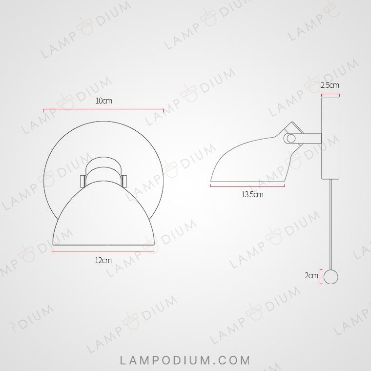 Wall lamp ONDER