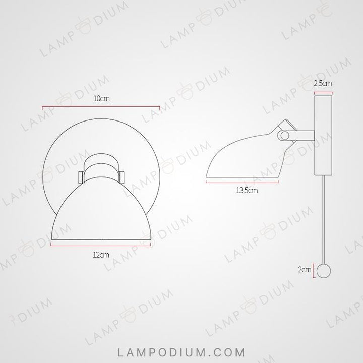 Wall lamp ONDER