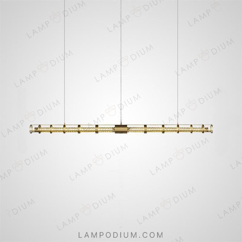 Linear, row luminaire OPTIMA