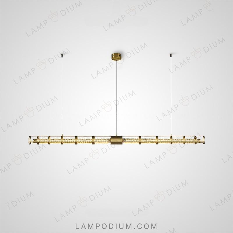 Linear, row luminaire OPTIMA