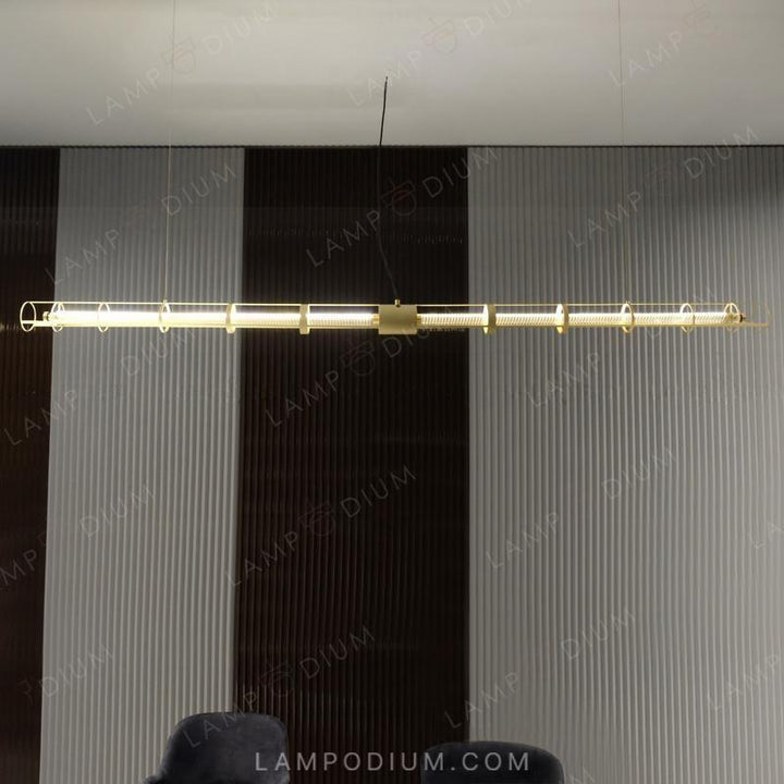 Linear, row luminaire OPTIMA