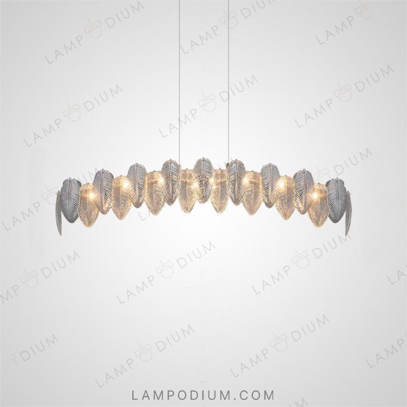 Linear, row luminaire ORLANDA LONG