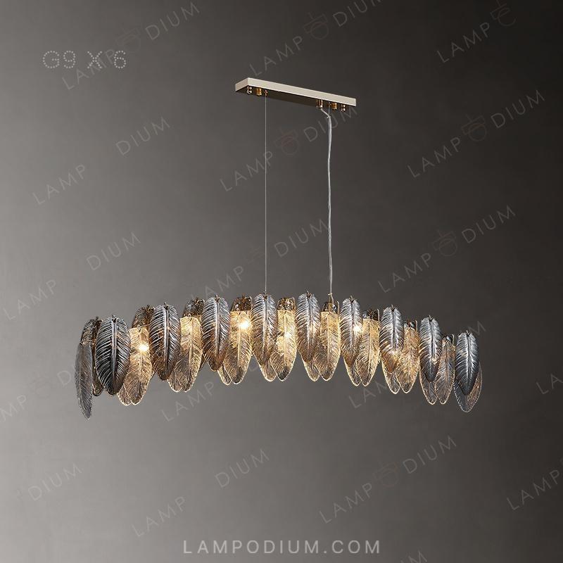 Linear, row luminaire ORLANDA LONG