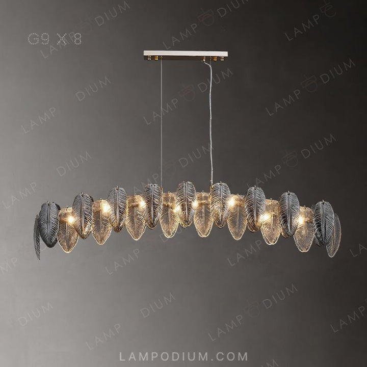 Linear, row luminaire ORLANDA LONG