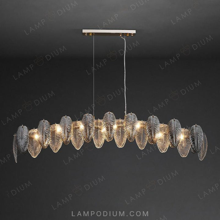 Linear, row luminaire ORLANDA LONG