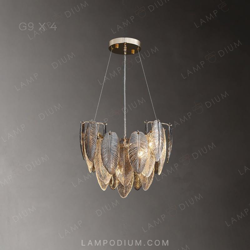 Circular chandeliers and light fixtures ORLANDA