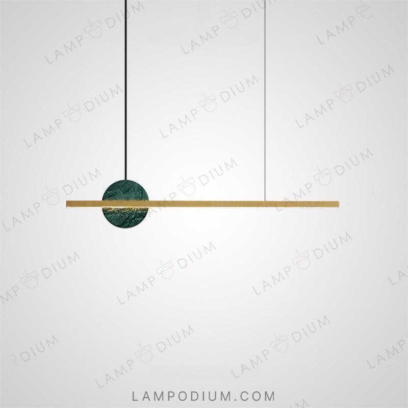 Linear, row luminaire ORLAUG