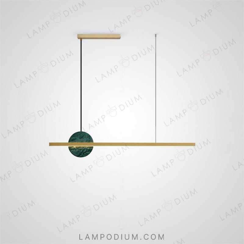 Linear, row luminaire ORLAUG