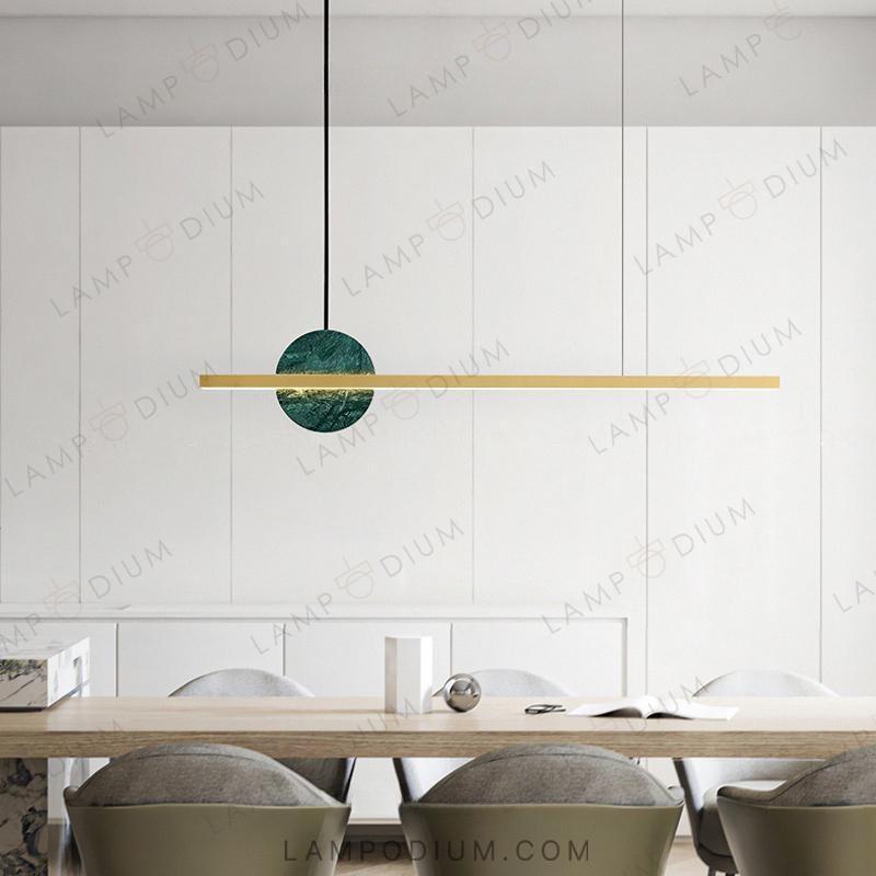 Linear, row luminaire ORLAUG