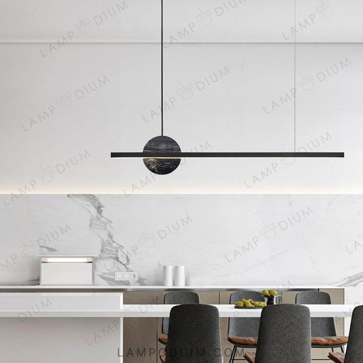 Linear, row luminaire ORLAUG