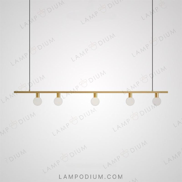 Linear, row luminaire OTTEN