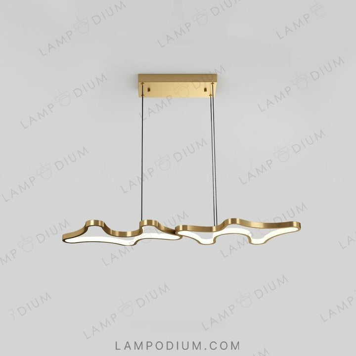 Linear, row luminaire OVERTON