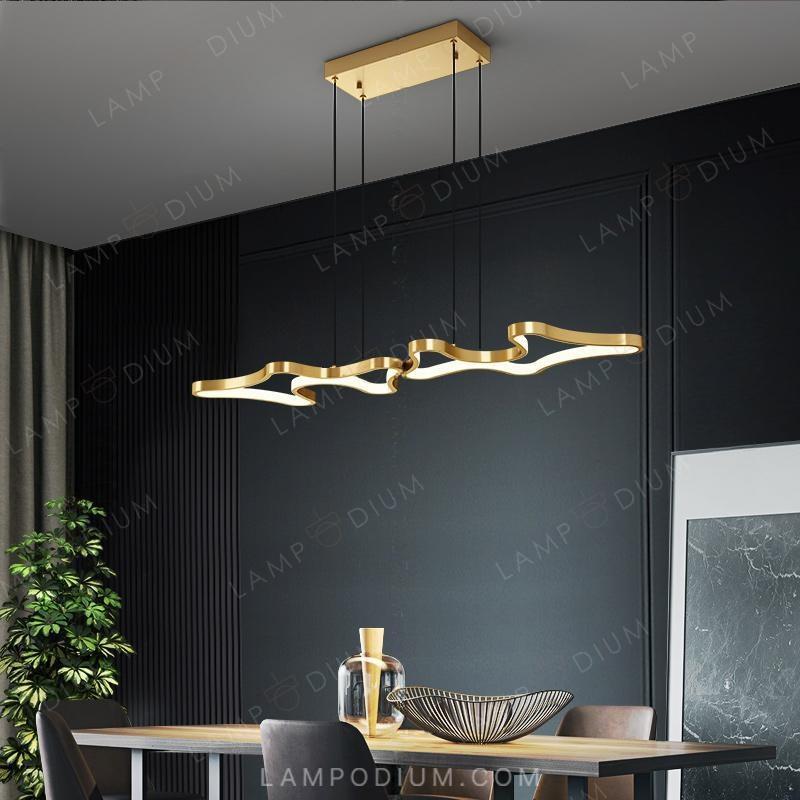 Linear, row luminaire OVERTON